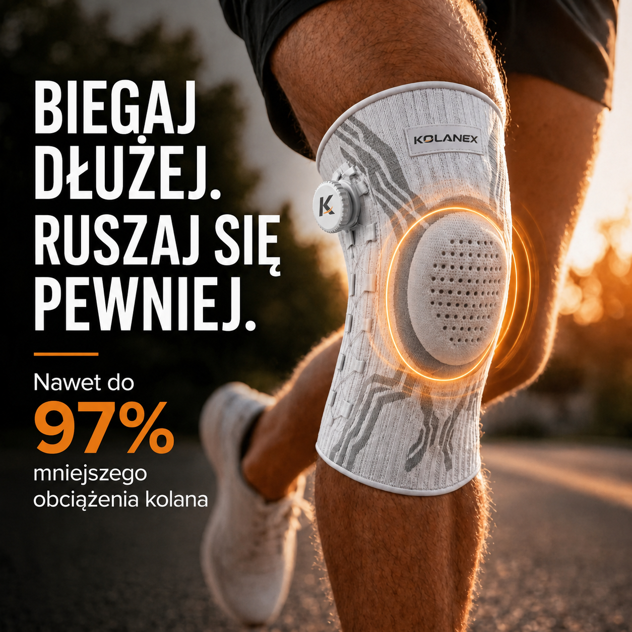 Kolanex™ - Profesjonalny Stabilizator Kolana