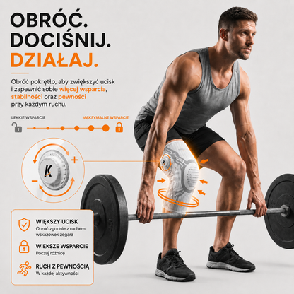 Kolanex™ - Profesjonalny Stabilizator Kolana
