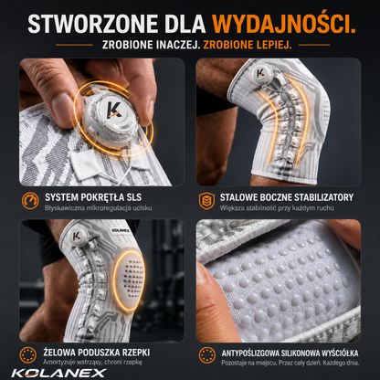 Kolanex™ - Profesjonalny Stabilizator Kolana