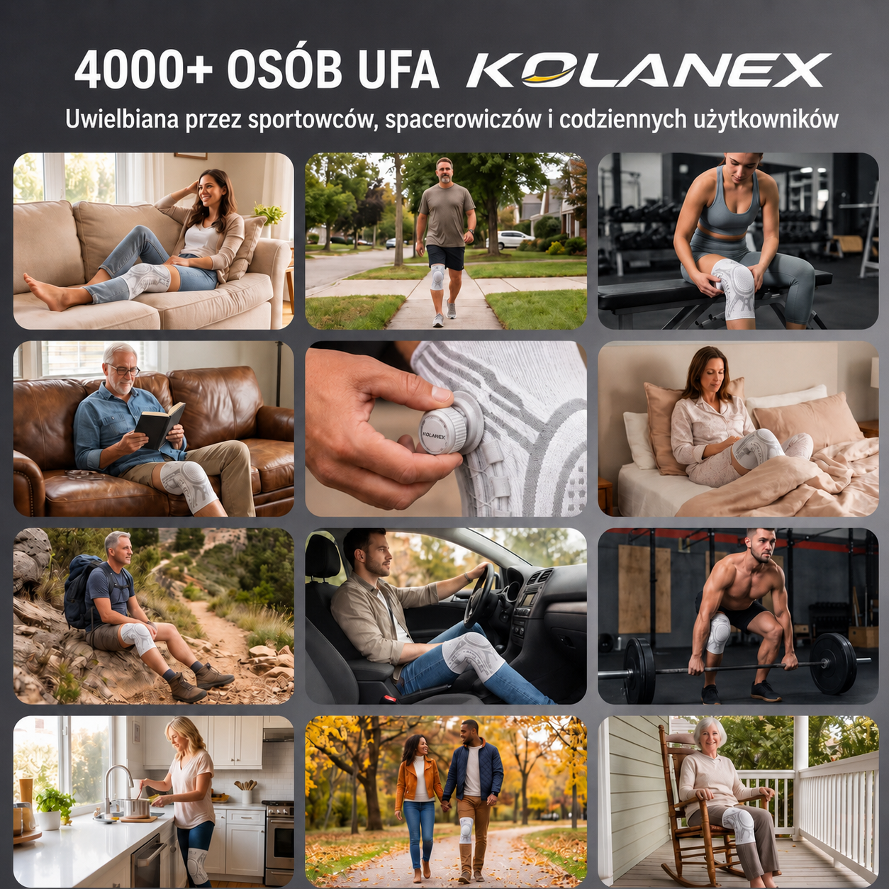 Kolanex™ - Profesjonalny Stabilizator Kolana